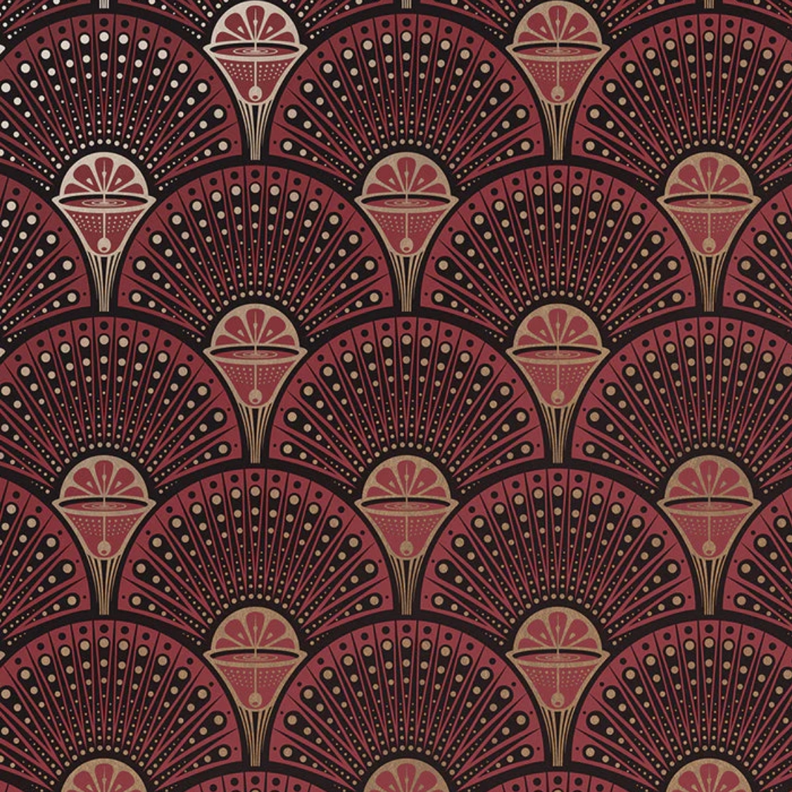 Divine Savages, Deco Martini Wallpaper