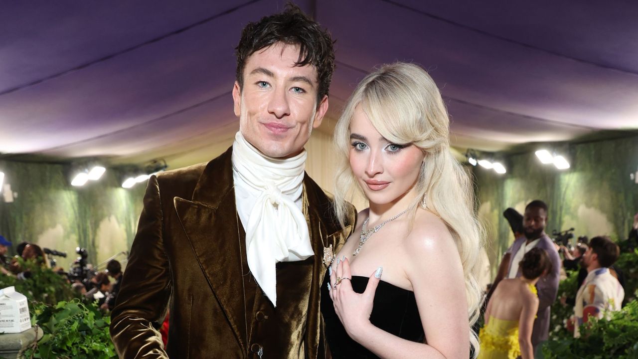 Barry Keoghan and Sabrina Carpenter attend the 2024 Met Gala in New York City