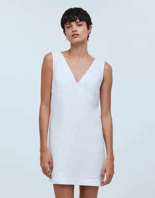 The Ariana Mini Dress in Heavyweight Linen