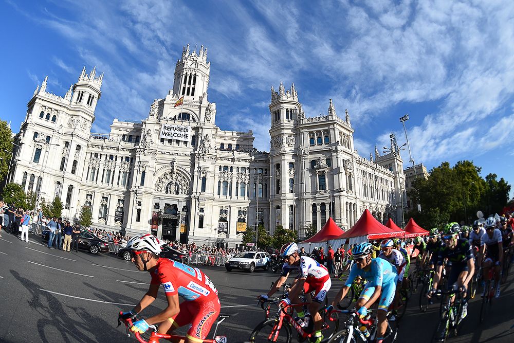 Fabio Aru in Madrid during stage 21
