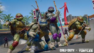 Call of Duty: Black Ops 6 and Warzone Season 2 Reloaded content featuring a crossover event with Teenage Mutant Ninja Turtles.