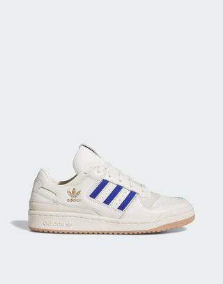 Adidas Forum Low Cl Trainers in White and Blue