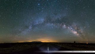 Milky Way Over Texas