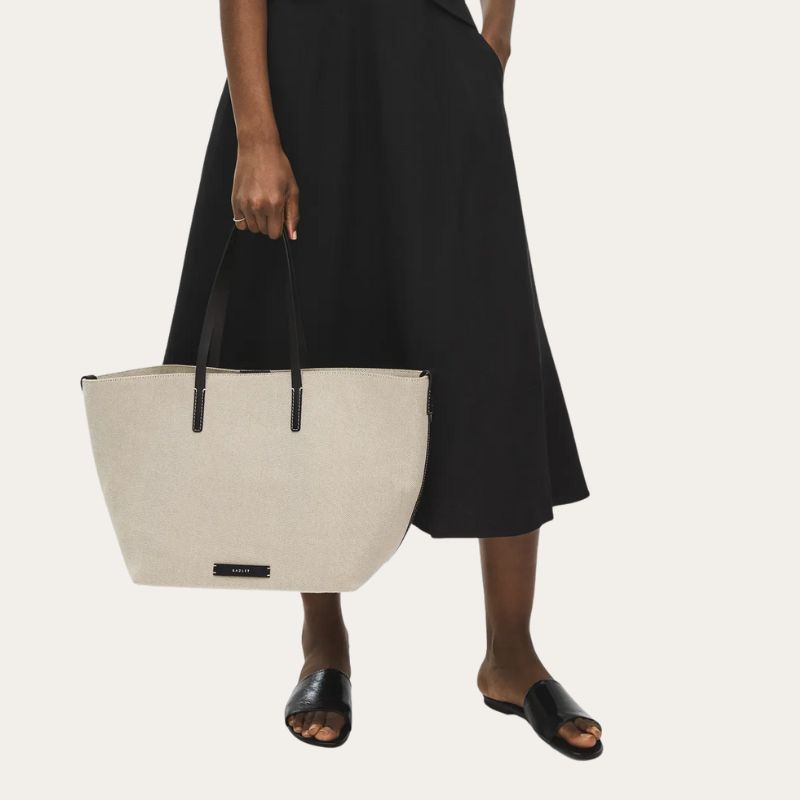 Image of woven tote bag 