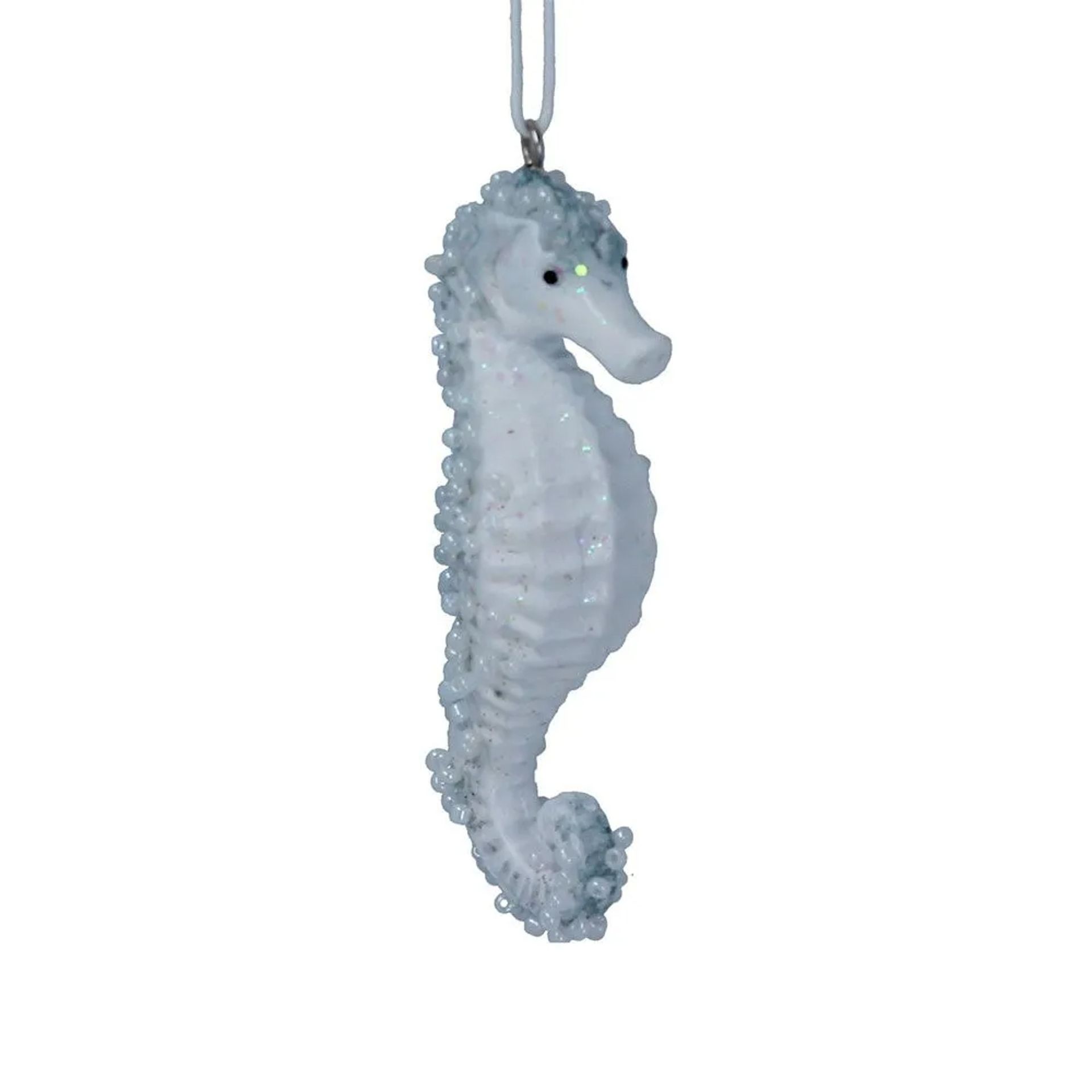 Gisela Graham Resin Pale Blue Seahorse Decoration