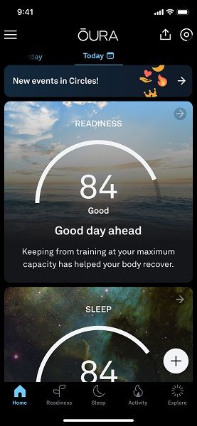 Oura Circles feature