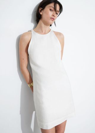 Linen A-Line Dress