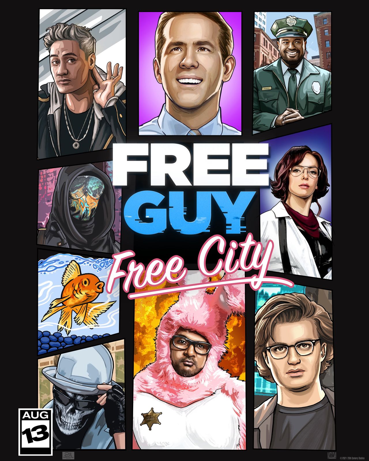 Free Guy poster