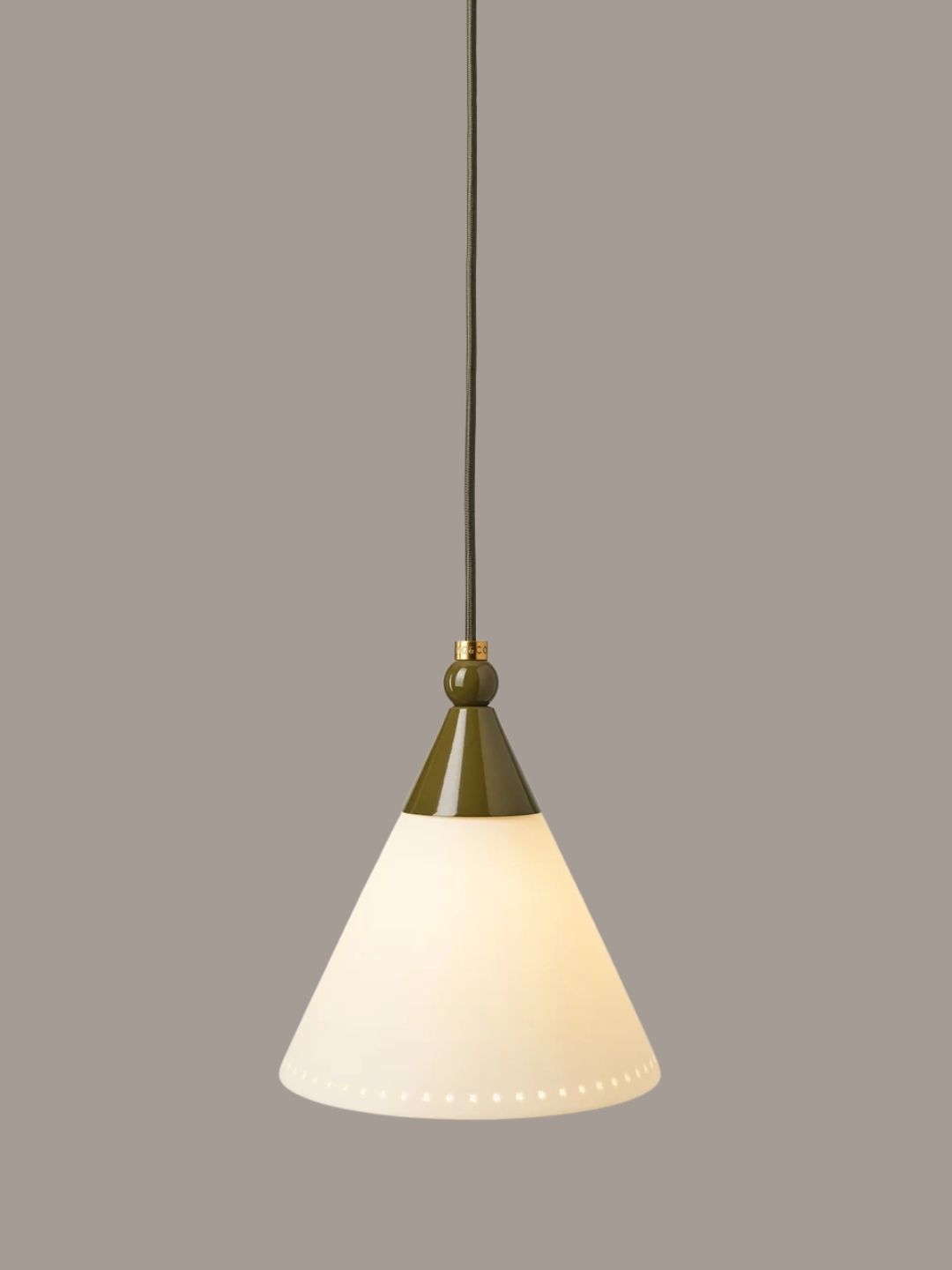 MG&amp;amp;Co., Beam Pendant in Olive
