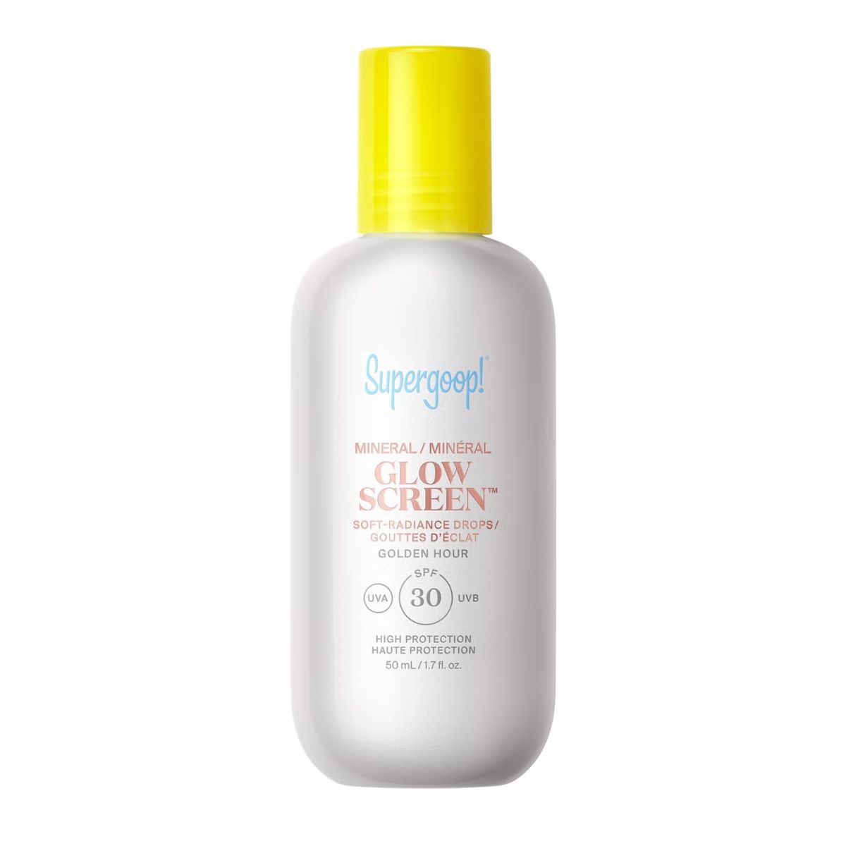 Supergoop! Mineral Glowscreen Soft-Radiance Drops Spf 30 - Golden Hour 50ml
