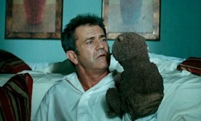One critic says Mel Gibson delivers a "great performance" in "The Beaver," playing an unstable man who tries to get his life back together with the help of a puppet.