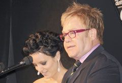 Marie Claire Celebrity News: Lily Allen and Elton John