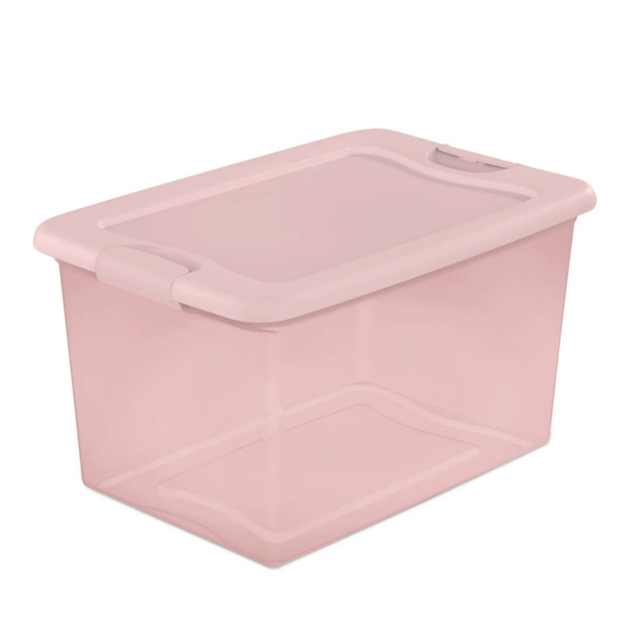 64 qt. Kotak plastik bening