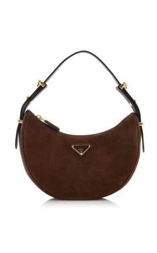 Arce Suede Shoulder Bag