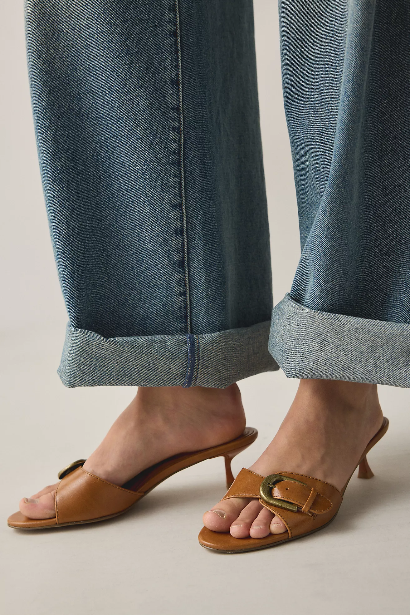 Uo Polly Buckle Kitten Heel