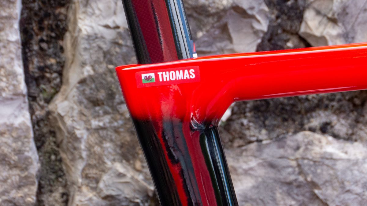 Geraint Thomas's Pinarello Dogma F at the Tour de France Cyclingnews