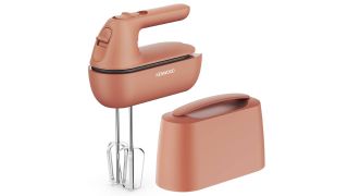 Kenwood Go Stand Mixer and QuickMix Go Hand Mixer in Red Clay