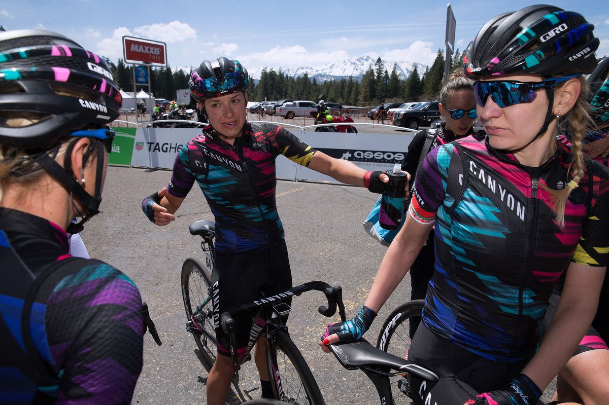The Canyon-SRAM debrief stage 1 of the race