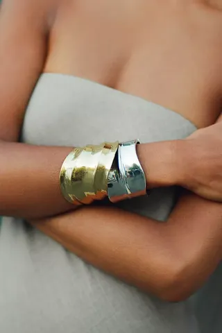 Mod Hinge Bangle Bracelet