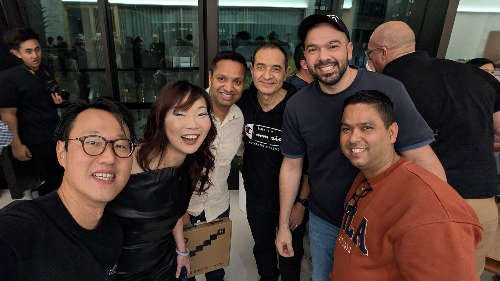 Gigabyte and Cognitivo AI Top Atom Event attendees
