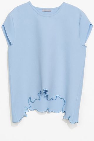 Zara Asymmetric Hem T-Shirt, £29.99