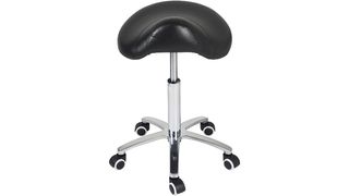 Antlu saddle stool rolling chair