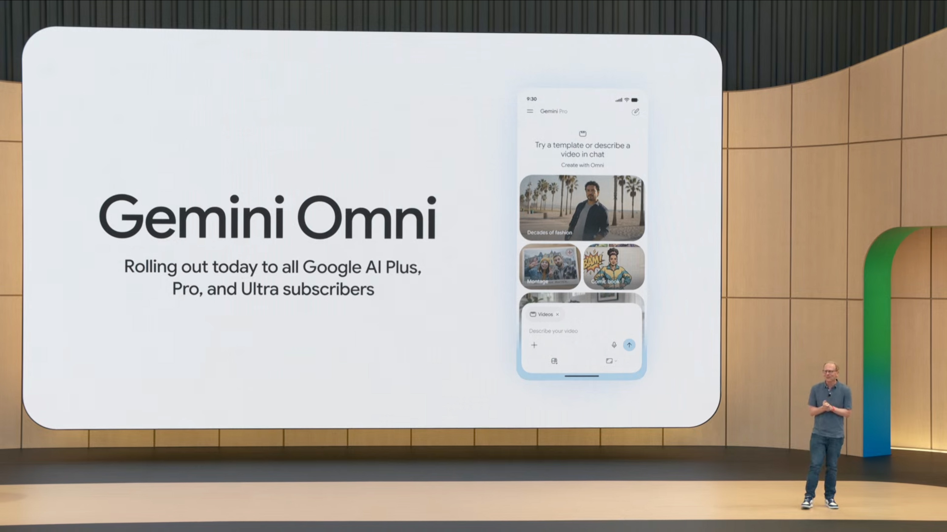 Gemini Omni launching at Google I/O 2026