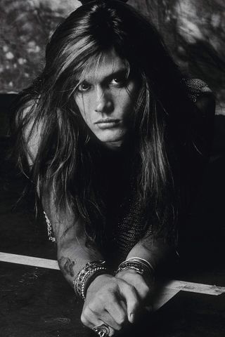 Sebastian Bach studio portrait, 1989