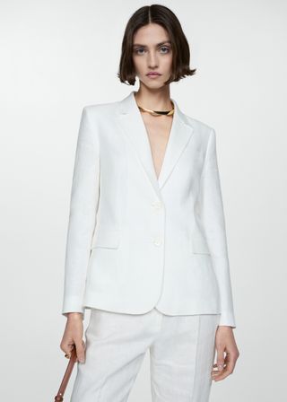 100% Linen Suit Blazer