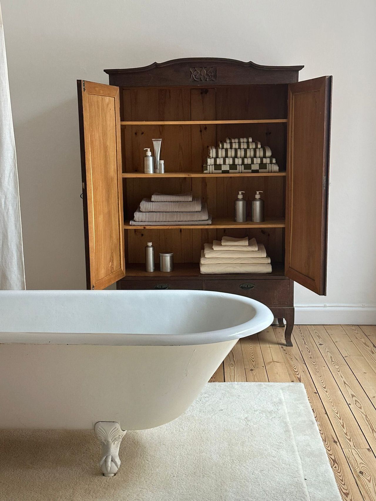 Bathing-related designs from Baina&rsquo;s display at 3 Days of Design 2026