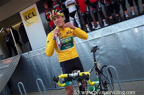 Damien Gaudin (Team Europcar) before the start of stage 1