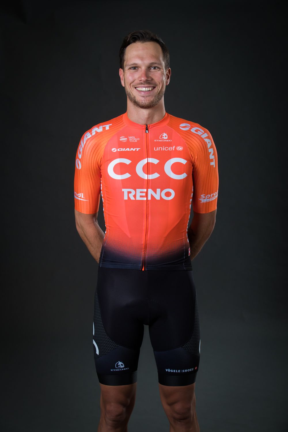 Pawel Bernas in the CCC Team kit