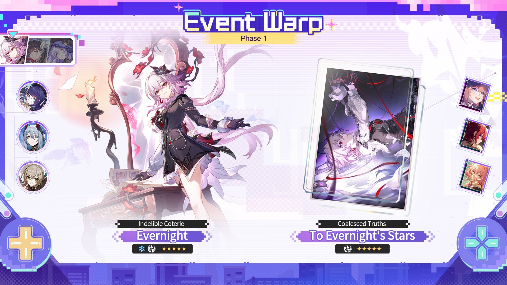 Honkai Star Rail banners - Evernight's banner in version 4.0