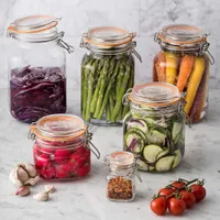 Kilner Square Glass Top Jar: View at Amazon