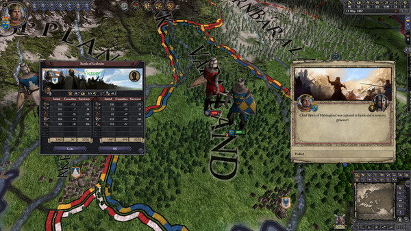 A screenshot of Crusader Kings II