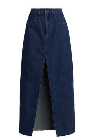 Avery Denim Maxi Skirt