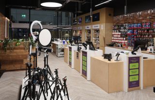 Photos of the new Wex Photo Video store in Milton Keynes, England