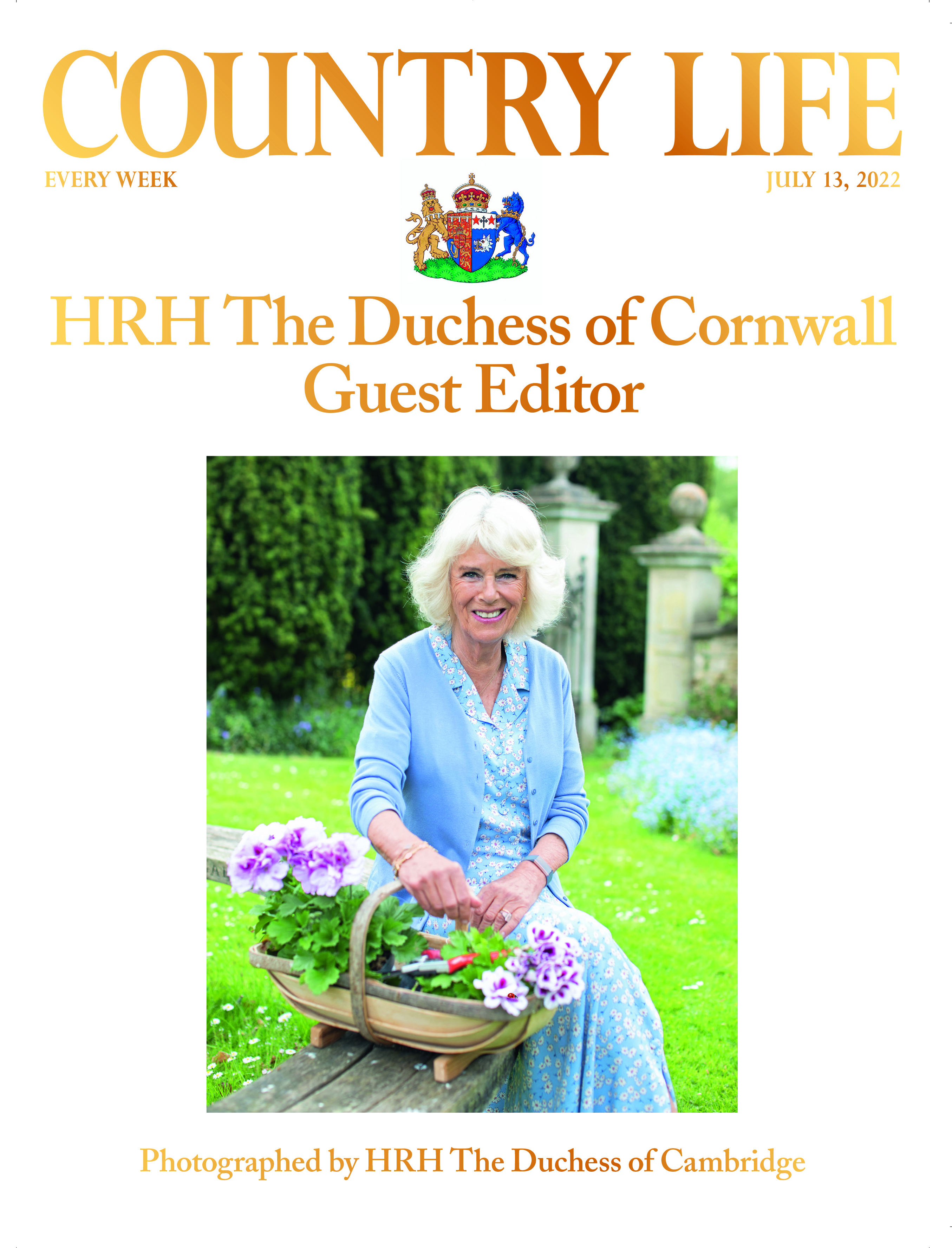 Country Life's The Duchess of Cornwall cover