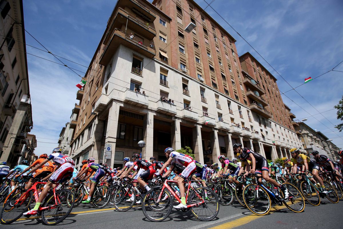 The colours of the peloton