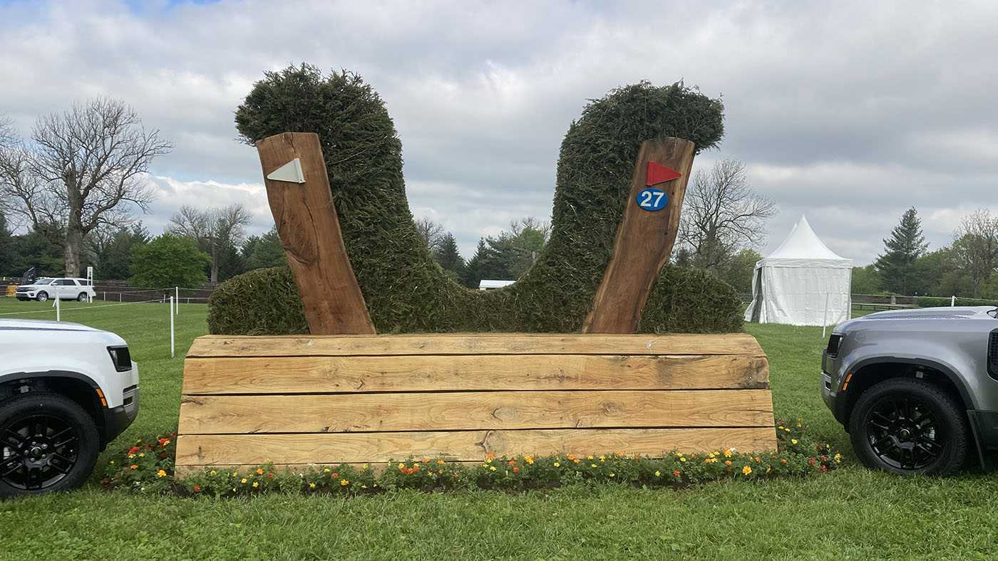 Kentucky Three-Day Event cross-country course 2024 fence 27