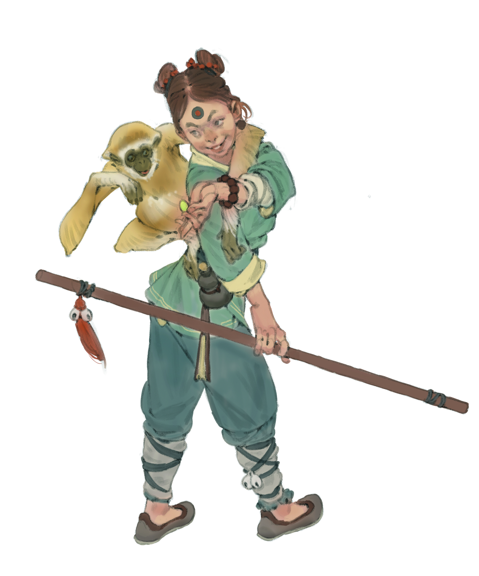 Drawing from a Character art tutorial
