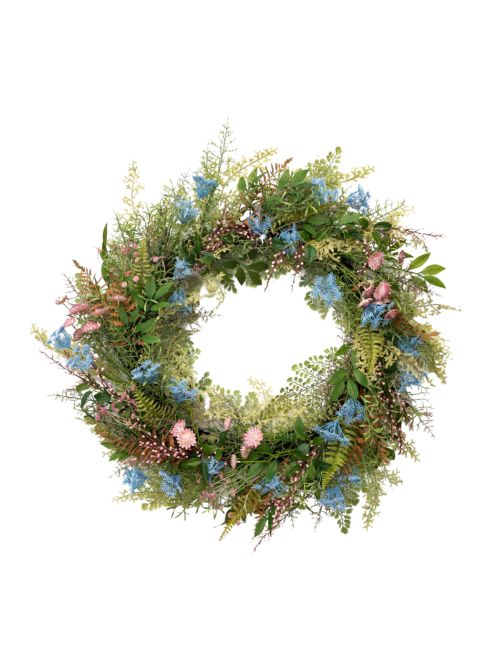 Faux Herbiflora Wreath