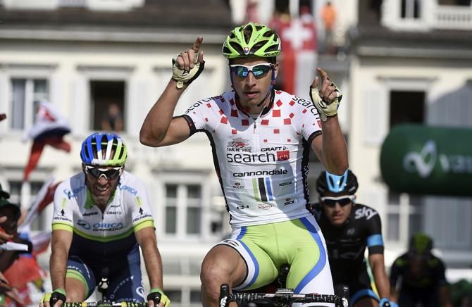 Cannondale's Peter Sagan wins stage 3 at the Tour de Suisse
