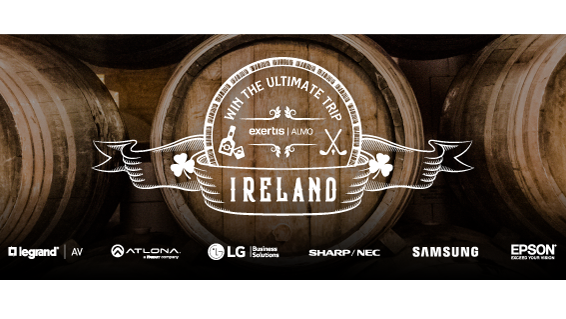 Exertis Almo Announces “Ireland Bucket List” Ultimate Trip Promotion.