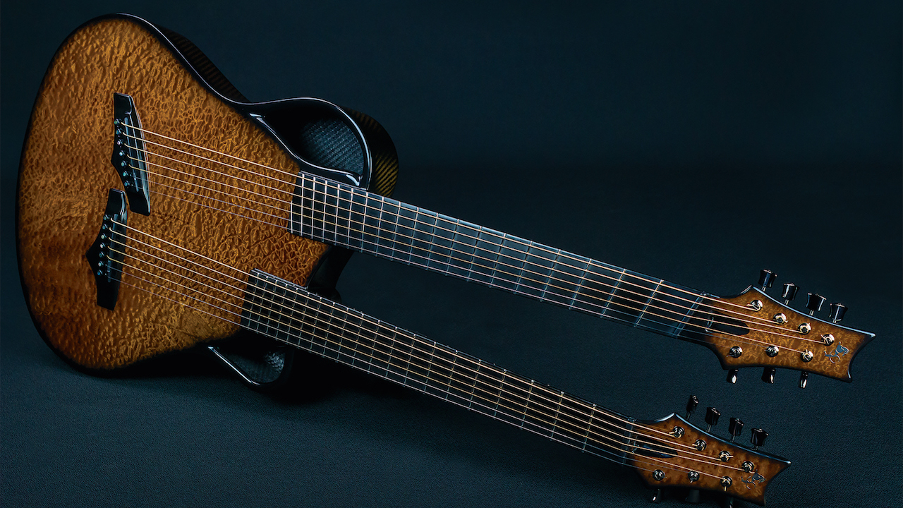 The Emerald Chimaera Artisan – the double-neck guitar inspired by Richie Sambora