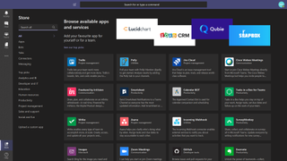 Additional apps in Microsoft Teams