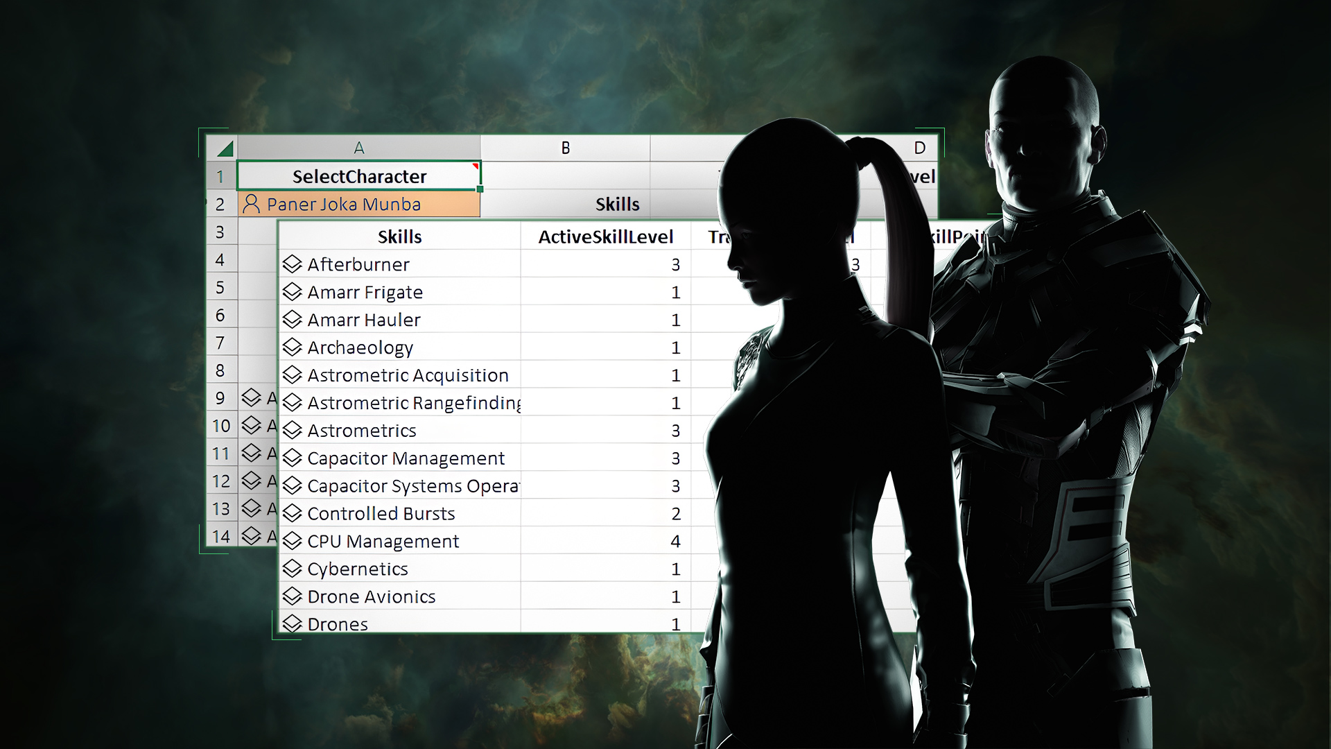 Eve Online's Microsoft Excel plug-in is now live - will help players ...