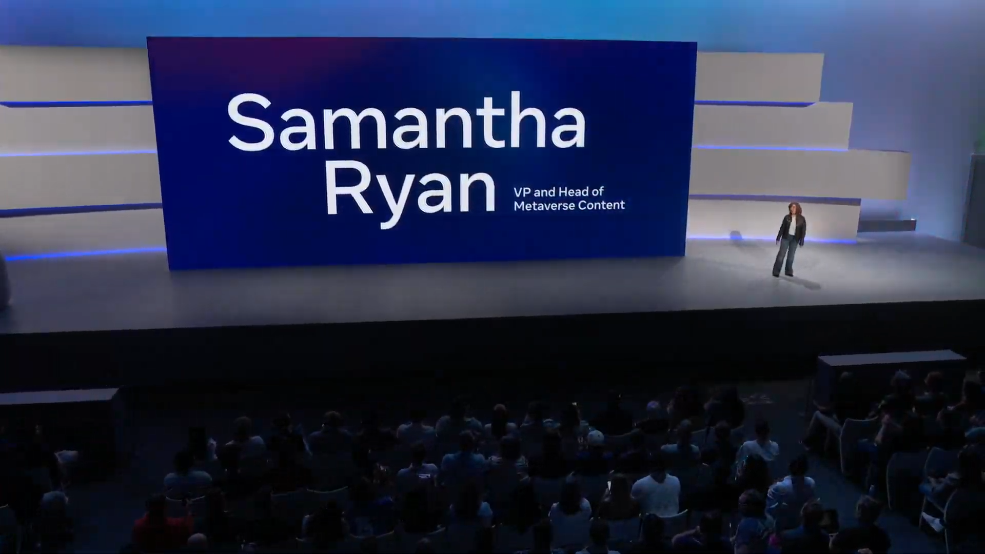 Samantha Ryan entrance