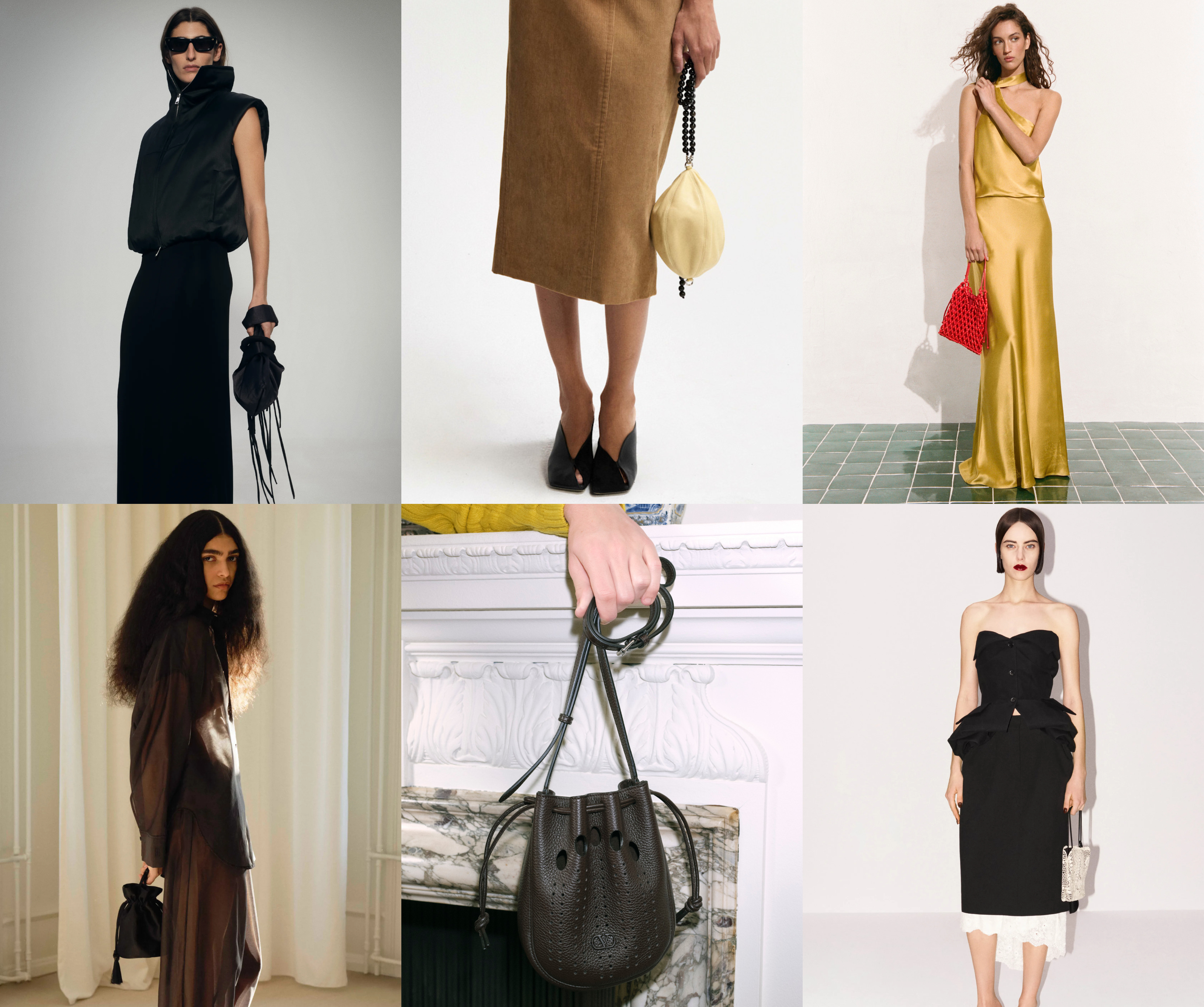summer bag trends 2026, silly little pouch at Nanushka, Maria McManus, Staud, By Malene Birger, Valentino, and Magda Butrym