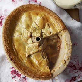Apple and Pear Pie with Rich Cinnamon Pastry